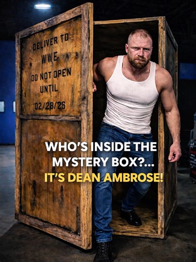 The Mystery Box Has Been Opened And It’s Dean Ambrose - Elimination Chamber Surprise Entrant Revealed! #deanambrose #eliminationchamber #mysterybox #wwetiktok #jonmoxley