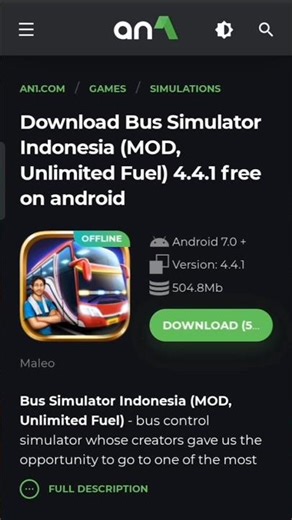 Bus simulator indonesia mod apk || unlimited money||#bussimulatorindonesia ||#modapk