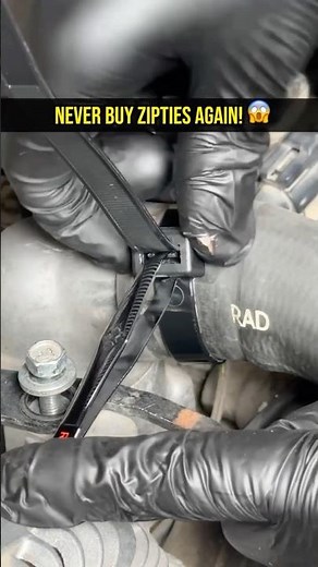 How to Reuse Zip Ties WITHOUT Cutting Them! Genius Hack You Need!#shorts
