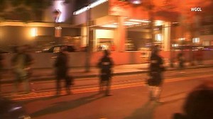 GRAPHIC WARNING: Two police officers have been fired and three others placed on desk duty over excessive use of force during a protest arrest incident involving two college students, Atlanta's mayor said Sunday. Read more: https://bit.ly/2zHd6OM | WPDE ABC15