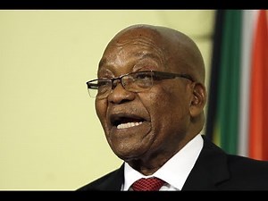 South African President Zuma announces resignation