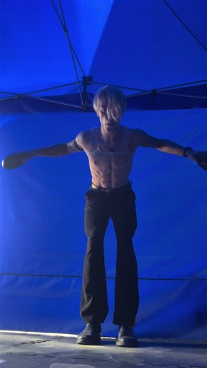 With two tiny plates. | mini plate