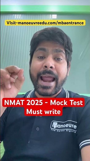 NMAT 2025 - Mock Test I Must write NMAT Mock I Target NMAT Score 240+ I #nmat2025 #nmatmocktest