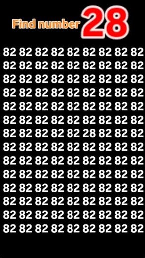 Find number 28