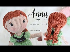 Anna from Frozen Tutorial Materials needed | Princess Series Part 2/3 Sub 🇺🇸🇪🇸 / GretaWings