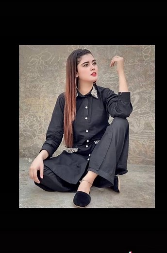 Stylish Black Dresses: Posing in Elegant Designs