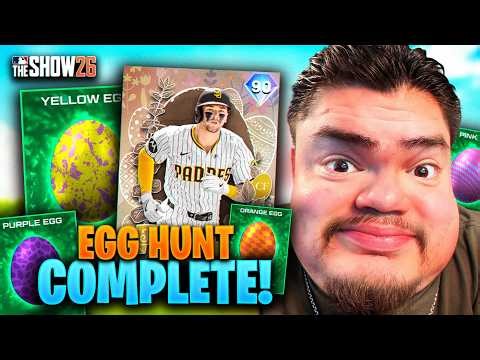 I Finished The Egg Hunt Program in MLB The Show 26!
