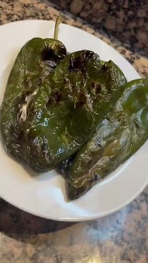 Easy Way To Peel Peppers