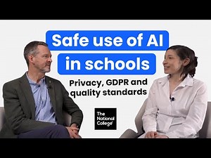 Safe Use of AI in Schools: Privacy, GDPR & Quality Standards
