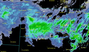 2.1K views · 23 reactions | 7:45 AM CST / 6:45 AM MST Radar Update: Areas of moderate to heavy snow continue through western and central North Dakota. Those in south central North Dakota (possibly Bismarck/Mandan) may see a lull in the snow this morning but the snow should fill back in from the south (as seen here on radar with snow moving in from South Dakota). | US National Weather Service Bismarck North Dakota | Facebook