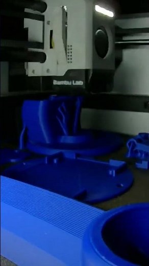 Printing Parts of 6DoF Robotic Arm in 3D printer #arduinoproject
