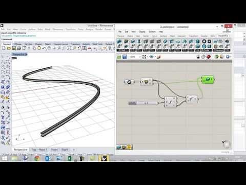 Beam split in Rhino using the VisualARQ Grasshopper Components