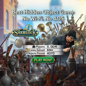 Could you find all the hidden objects and help Sherlock solve the case? | Sherlock: Hidden Cases