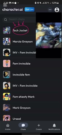 ignore femvincible variants #characterai #femvincible #techjacket #invincible