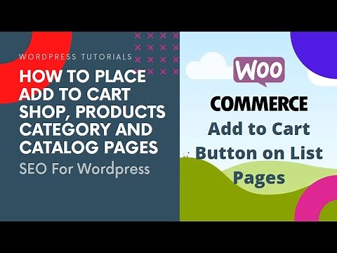 How to Place Add to Cart Button on the Shop, Products and Category Pages