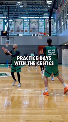 Come to practice with admin 👀 | Boston Celtics