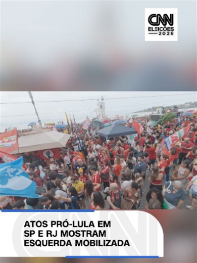 ATOS ACONTECERAM APÓS PRIMEIRO TURNO Manifestantes a favor do presidente Lula (PT) se reuniram no domingo (11) na Av. Paulista (São Paulo), e nesta segunda-feira (12) na Avenida Atlântica, na praia de Copacabana (Rio de Janeiro). Os atos foram convocados para mostrar apoio à reeleição do atual chefe de do Executivo. Lula esteve presente na manifestação realizada na capital paulista, mas não compareceu ao ato na capital fluminense. As manifestações começaram a ganhar tração após o resultado do pr