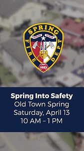 1K views · 13 reactions | Spring Into Safety returns on Saturday, April 13 in Old Town Spring. See you there! #safetytraining #safetytips #springtx #oldtownspringtx | Spring Fire Department | Facebook