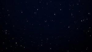 Night Starry Skies Twinkling Blinking Stars Motion Background Looping Seamless