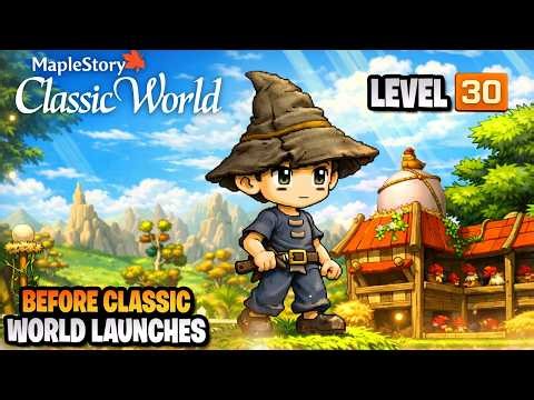 MapleStory Classic is Coming… So I Started on Artale 🍁 I/L Mage Lv 1-30