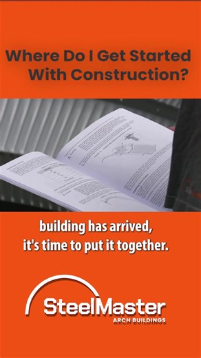 SteelMaster kits are designed for straightforward installation. Learn more: https://bit.ly/3Ynk1Co | SteelMaster Buildings