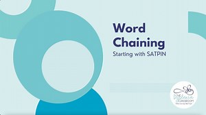 Why Word Chaining Should Be A Part Of Every Literacy Lesson
