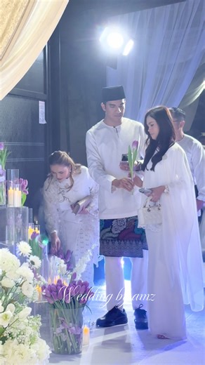 Momen Masuk Tetamu Majlis Akad Nikah Radin & Mira
