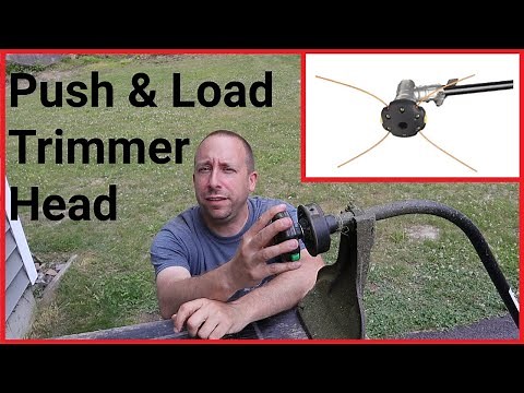 Shakespere Push and Load Trimmer Head Overview and Quick Demo