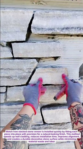 Stone Veneer Installation Hack Will Blow Your Mind!