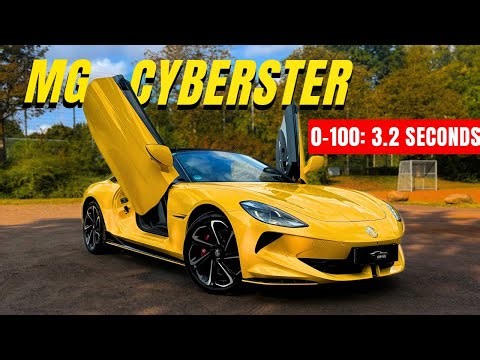 MG Cyberster: 0-100 in 3,2s! Elektro Roadster 🚀