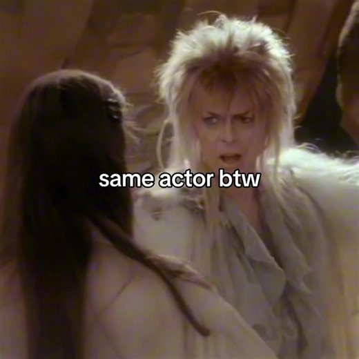 this trend but with ✨️David Bowie✨️ | 🎞: Labyrinth (1986) & The Linguini Incident (1991)