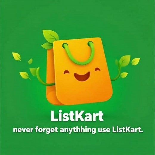 Create Smart Shopping Lists with ListKart
