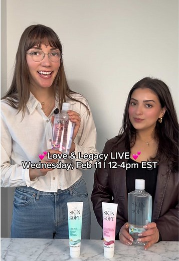 Join us for a special v-day inspired LIVE | Wednesday, Feb 11 from 12-4pm EST 💕💌 RSVP now!! #avoninsider