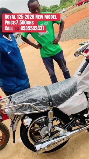 Royal 125 2026 New Model – Motorbike for 7,500 GHS