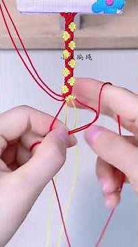 Simple Wild Bloom Bracelet Making Guide #diy #crafting #bracelets 【DIY Bracelets】