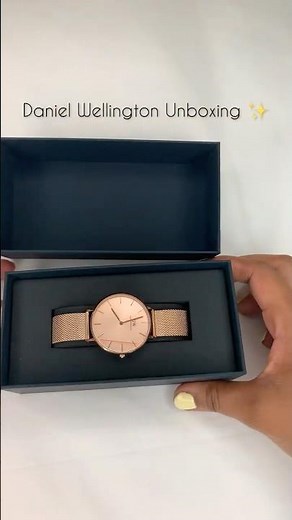 Daniel Wellington Unboxing ‪@DanielWellingtonofficial‬