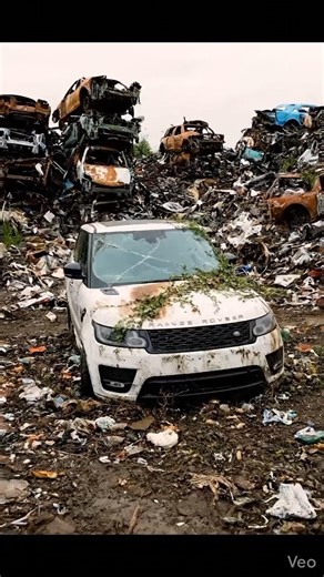From Junkyard to Jewel: Range Rover Sport Restoration Journey #viral #restoration