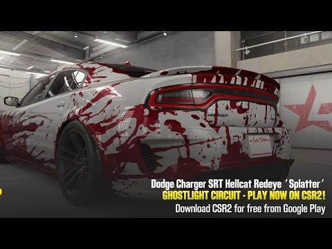 CSR2 | Ghostlight Circuit | Halloween Event | Winning Dodge Charger SRT Hellcat Redeye 'Splatter' |