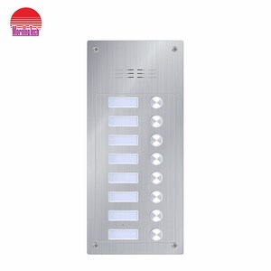 [Hot Item] Multi Apartment Interphone Outdoor Station Audio Doorbell Audio Door Phone Intercom