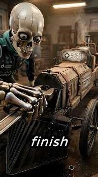 Formula 1 driver in wild west