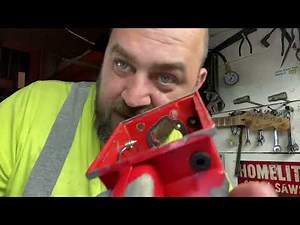 How To Find The Most Common Spots For An Air Leak On A Homelite Super XL Auto Chainsaw!