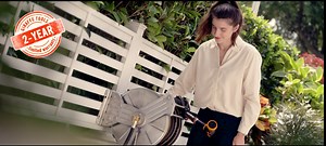 Giraffe 100ft 5/8" Garden Hose with Stainless Steel Garden Hose Reel Bundle Heavy Duty