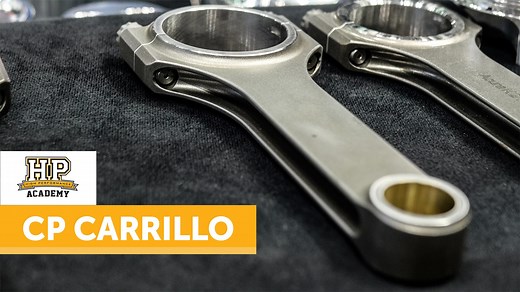 H Beam VS I Beam | How To Select A Connecting Rod [TECH TALK] What do you need to consider when selecting a con rod and is there actually any difference between an H beam and an I beam rod? In this interview at the latest PRI show, Andre talks to Richard Batchelor of CP-Carrillo about the different design considerations that go into con rods including what data they need in order to calculate your own engines inertial loads and compressive loads to supply you with a product that will give you th