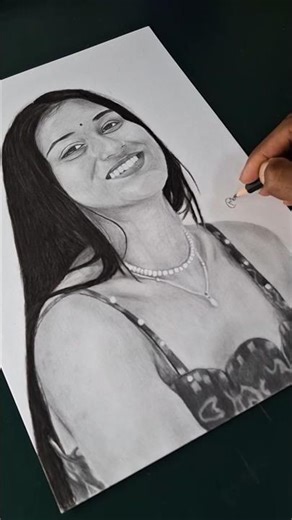 Shraddha dii ka sketch 💫✍️ #art #shorts #explore #viral