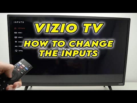 How to Change the Inputs of your Vizio TV