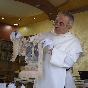 7.9K views · 154 reactions | This Dominican monk is a new kind of literary hero. Father Najeeb has risked death to save ancient books from the so-called Islamic State. | DW Stories | Facebook