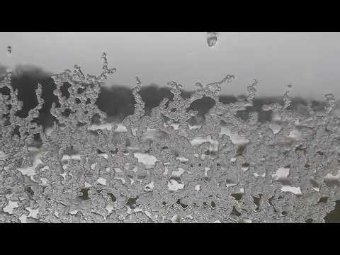 A Window Becomes Ice