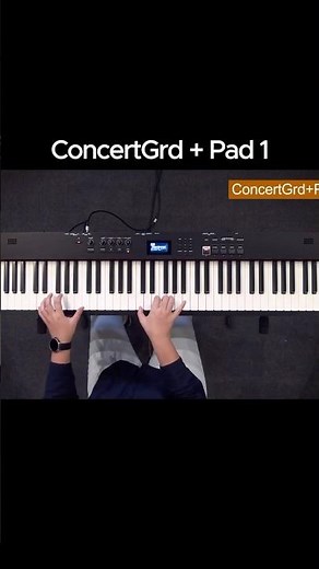 Concert Grand and Pad sound demo on Roland RD-08 #roland #rd08 #sounddemo #digitalpiano