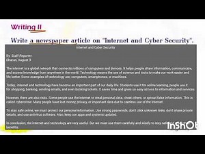 How to write a newspaper article? Sample & Format of newspaper article, Important for Class 9 and 10