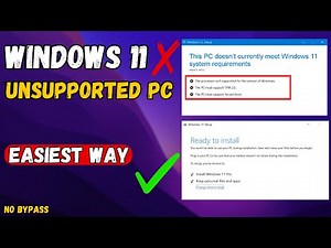 How to Install or Upgrade Windows 11 on Unsupported PCs (Easiest Way)